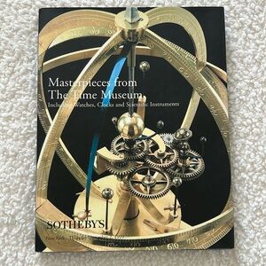 Coffee Table Book | Masterpieces from The Time Museum - Sotheby’s 1999